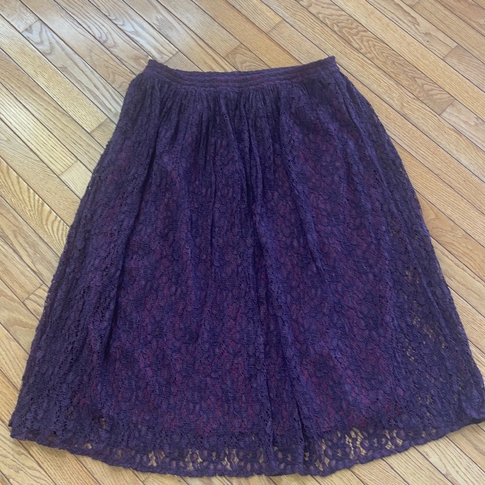Anne Harvey UK Vintage Lace Skirt Size 1X